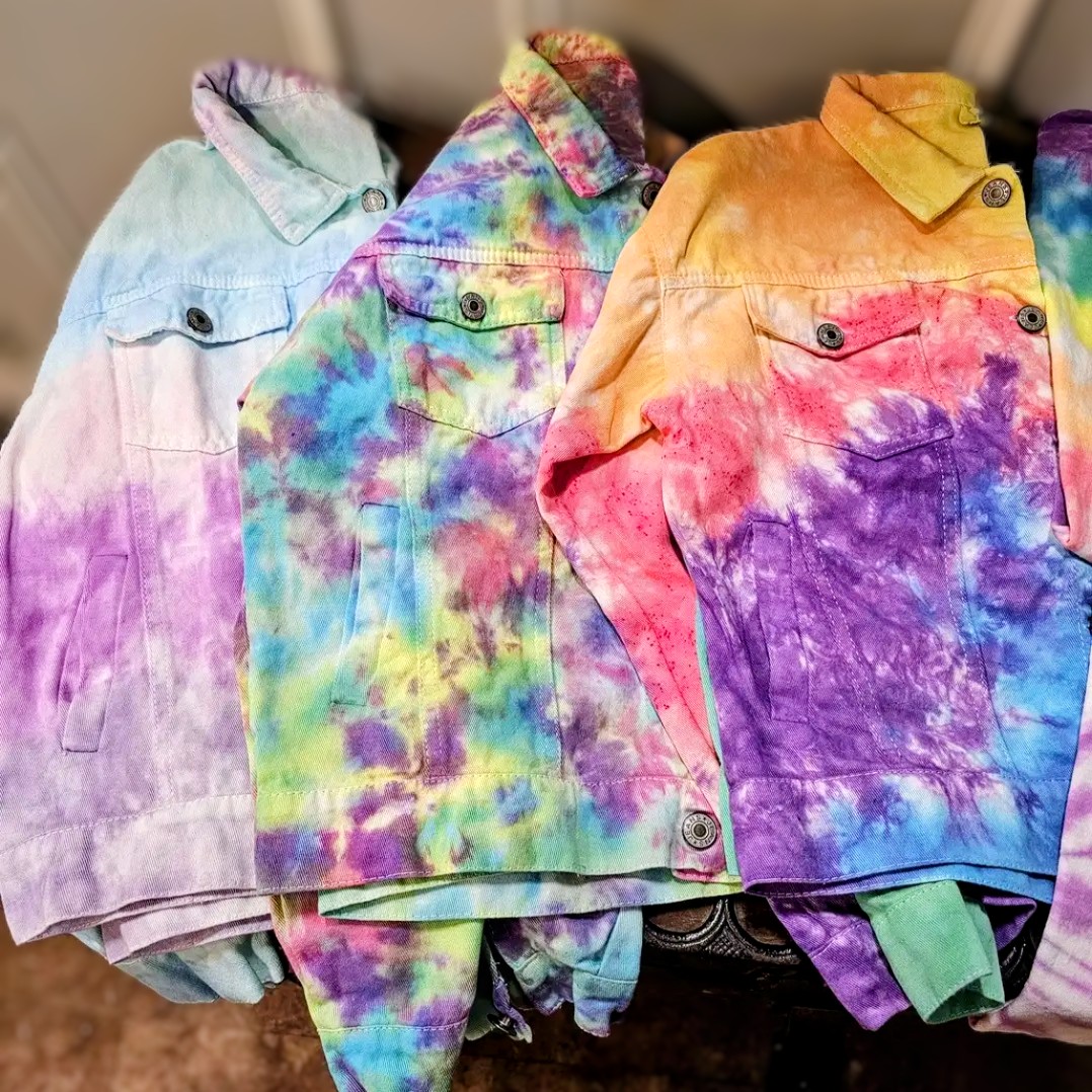 jacket tie dye